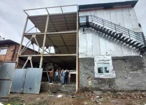 پروژه مرکز بهداشت کوی غفاری ساری کلید خورد